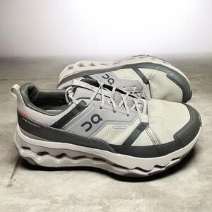On Cloud Horizon Men’s Mission Grip Waterproof Hiking Shoes in Gray Sz-11.5